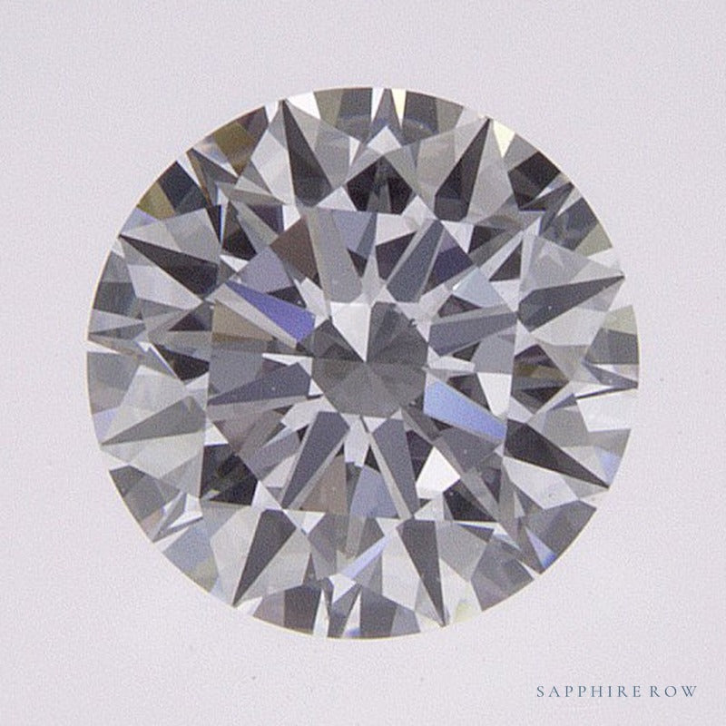 0.74 ct lab-grown diamond, round cut | Sapphire Row · cut7