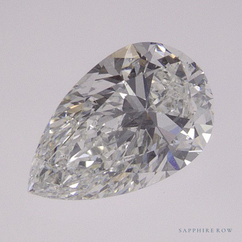 0.73 ct natural diamond, pear cut | Sapphire Row · cut7