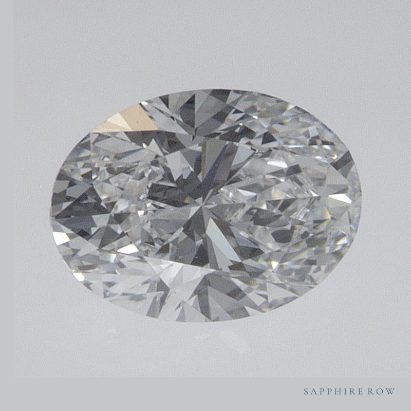 0.73 ct lab-grown diamond, oval cut | Sapphire Row · cut6