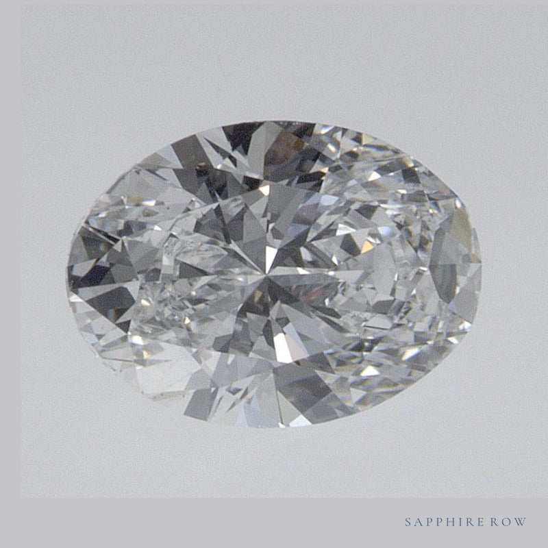 0.73 ct lab-grown diamond, oval cut | Sapphire Row · cut6