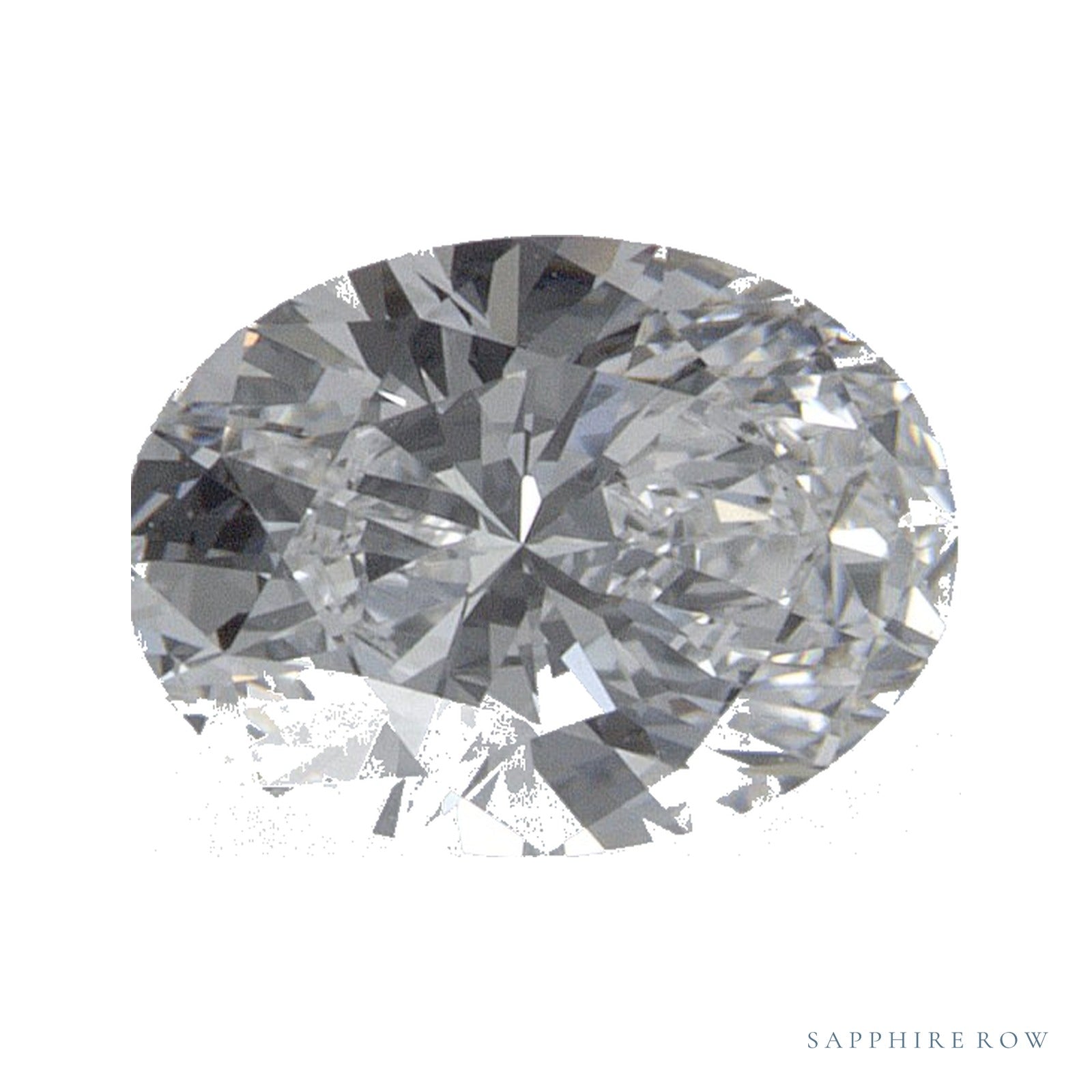 0.73 ct Oval Lab-Grown Diamond – D VVS1 — Sapphire Row · cut · cut3 · cut4