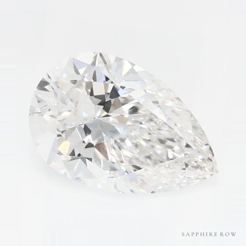 0.73 ct lab-grown diamond, pear cut | Sapphire Row · cut7