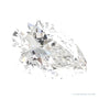 0.73 ct lab-grown diamond, pear cut | Sapphire Row · cut4