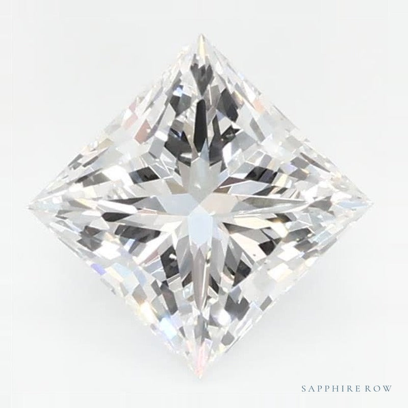 0.73 ct lab-grown diamond, square cut | Sapphire Row · cut7