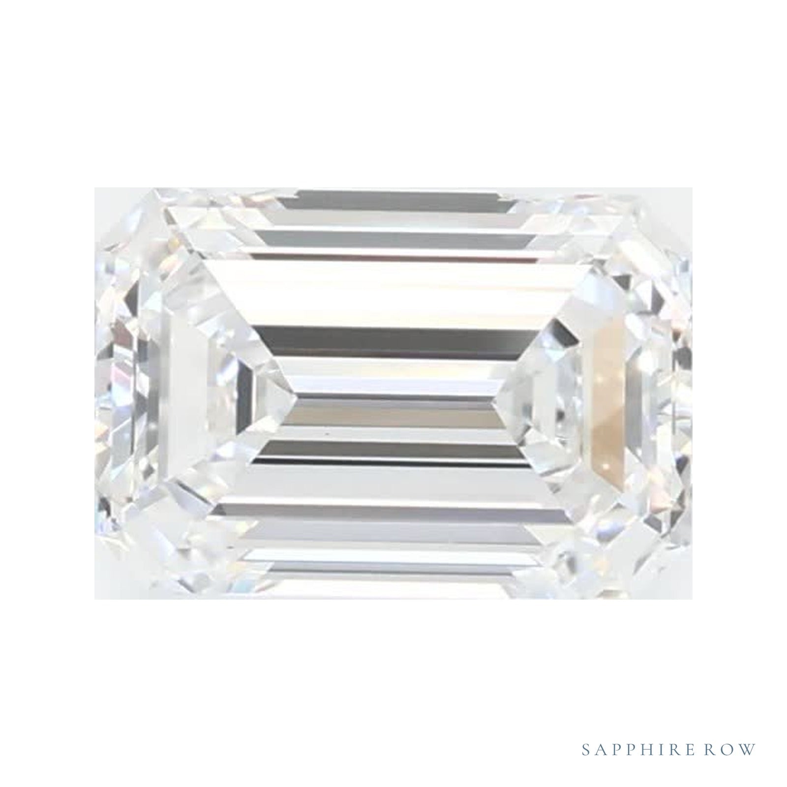 0.73 ct Emerald Lab-Grown Diamond – D VVS2 — Sapphire Row · cut · cut3 · cut4