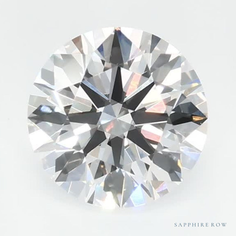 0.73 ct lab-grown diamond, round cut | Sapphire Row · cut6