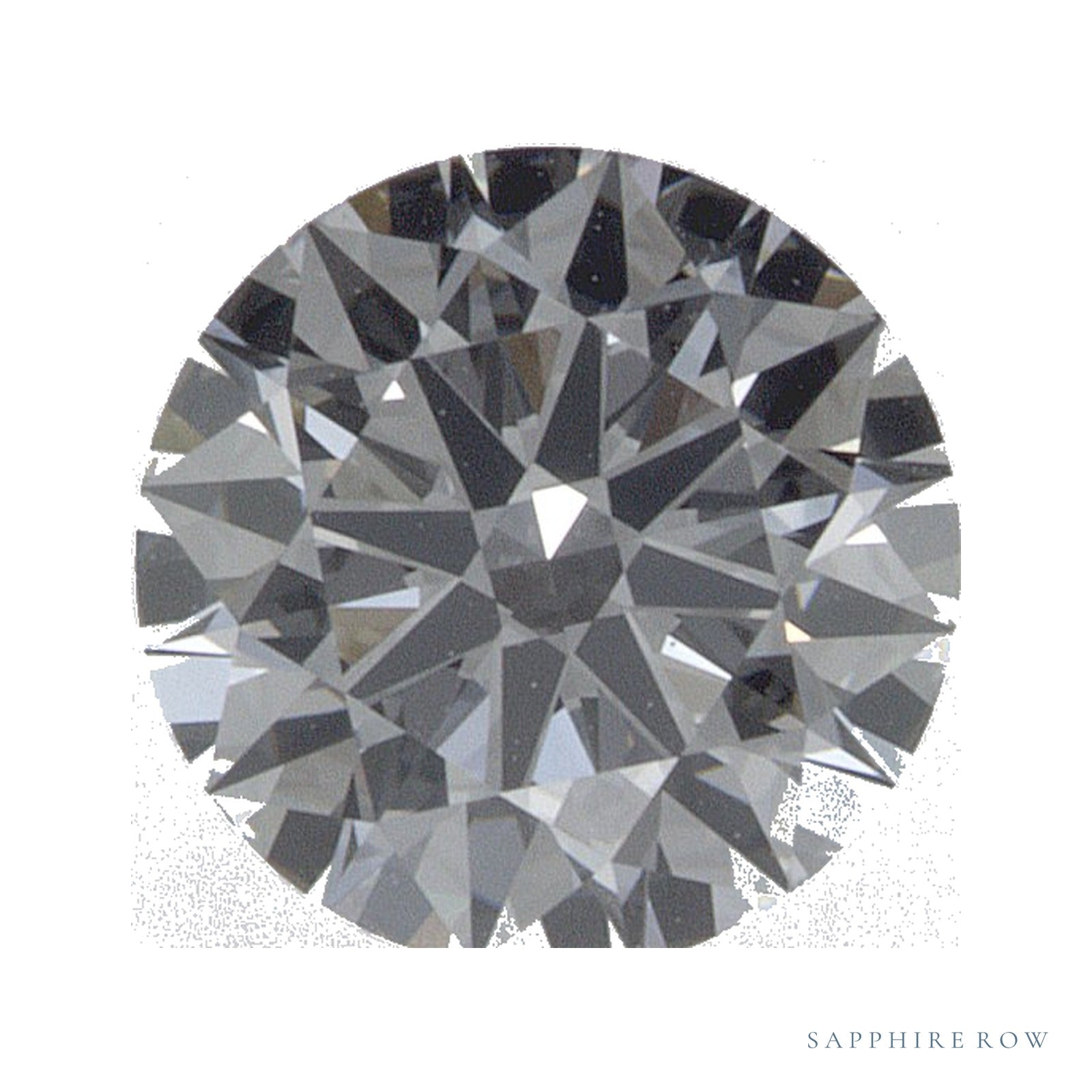 0.73 ct Round Lab-Grown Diamond – D VVS2 — Sapphire Row · cut · cut3 · cut4