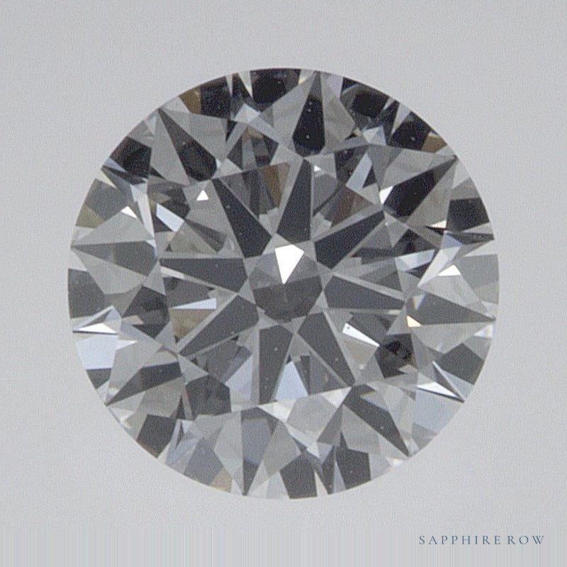 0.73 ct lab-grown diamond, round cut | Sapphire Row · cut7