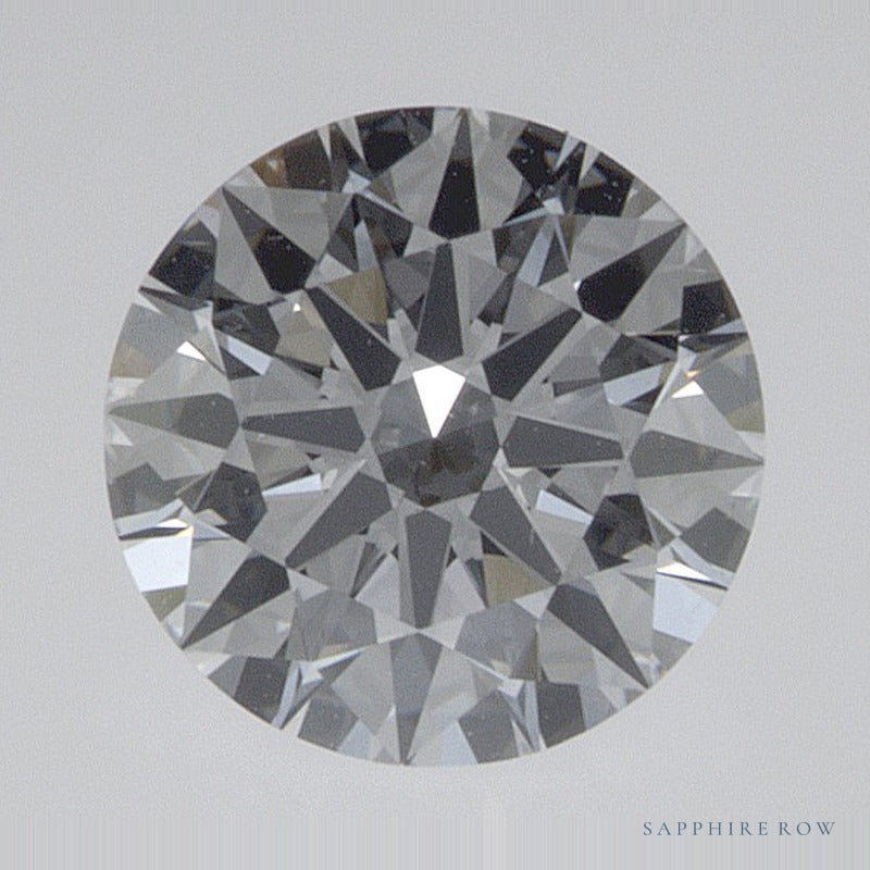 0.73 ct lab-grown diamond, round cut | Sapphire Row · cut6