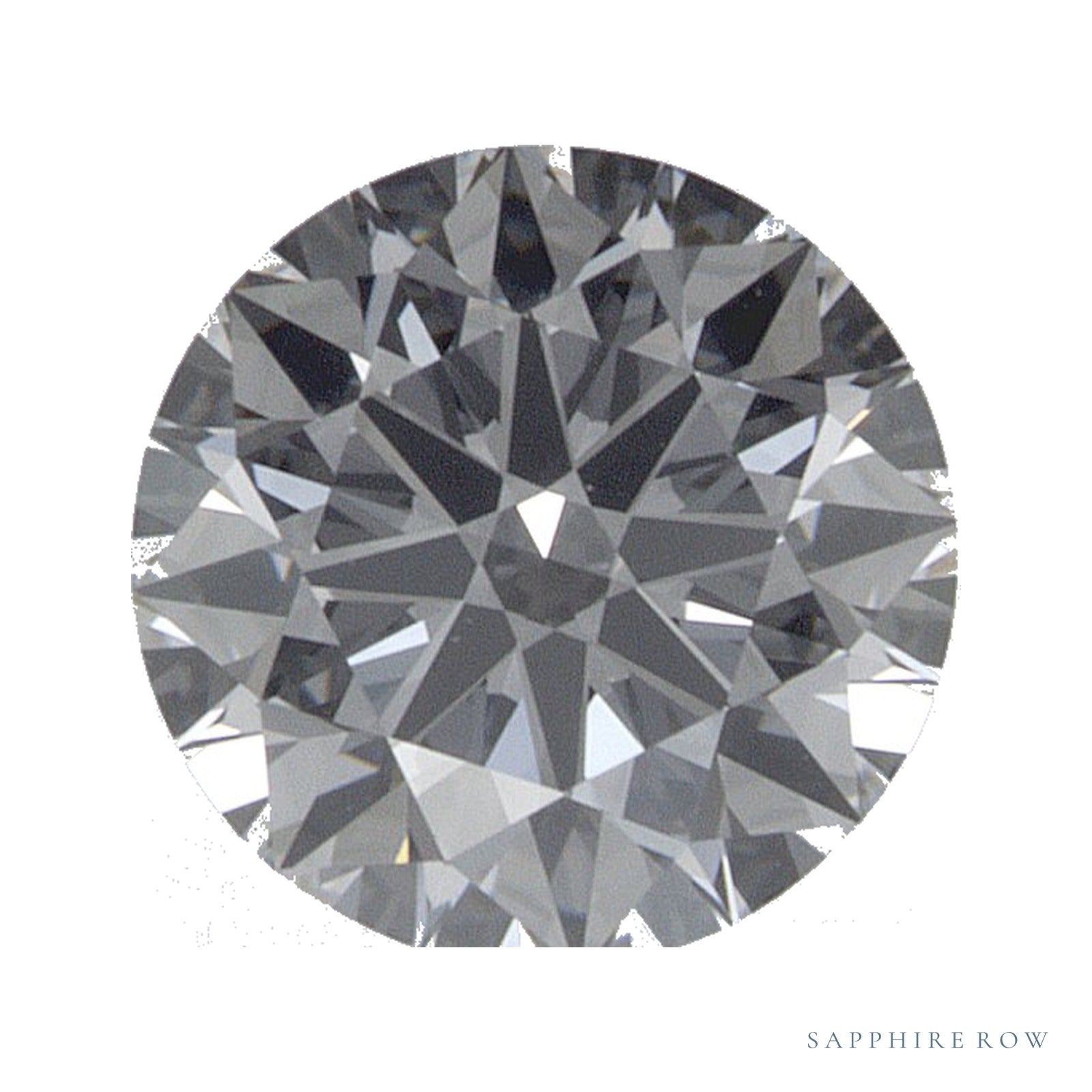 0.73 ct Round Lab-Grown Diamond – D VVS2 — Sapphire Row · cut · cut3 · cut4