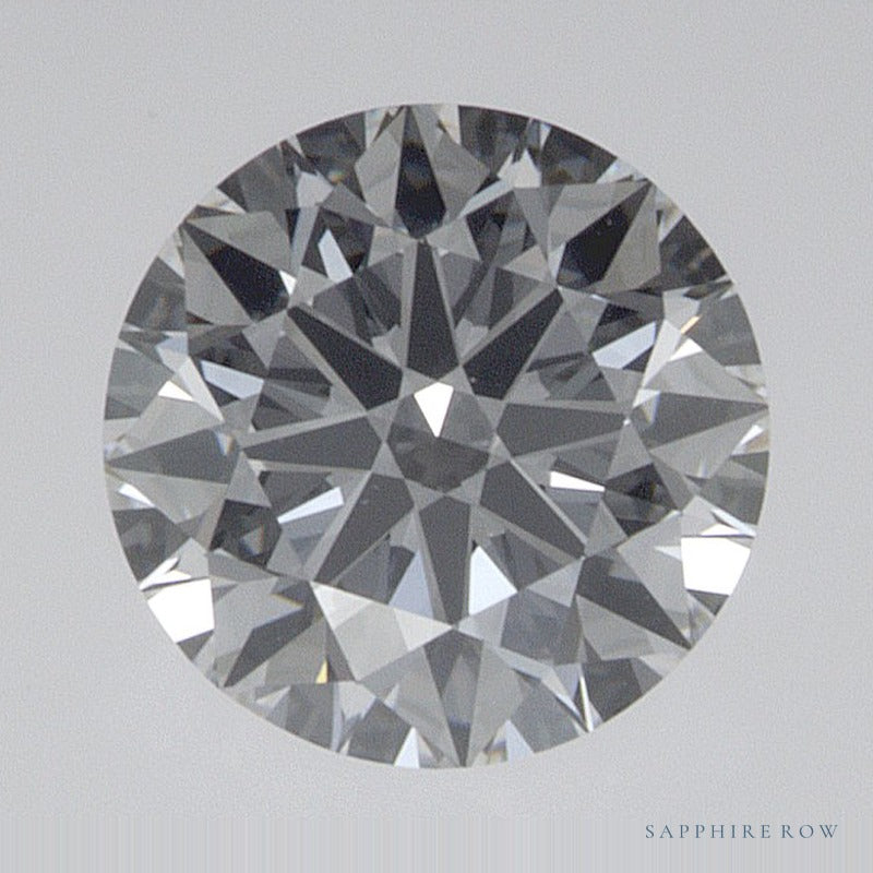 0.73 ct lab-grown diamond, round cut | Sapphire Row · cut6