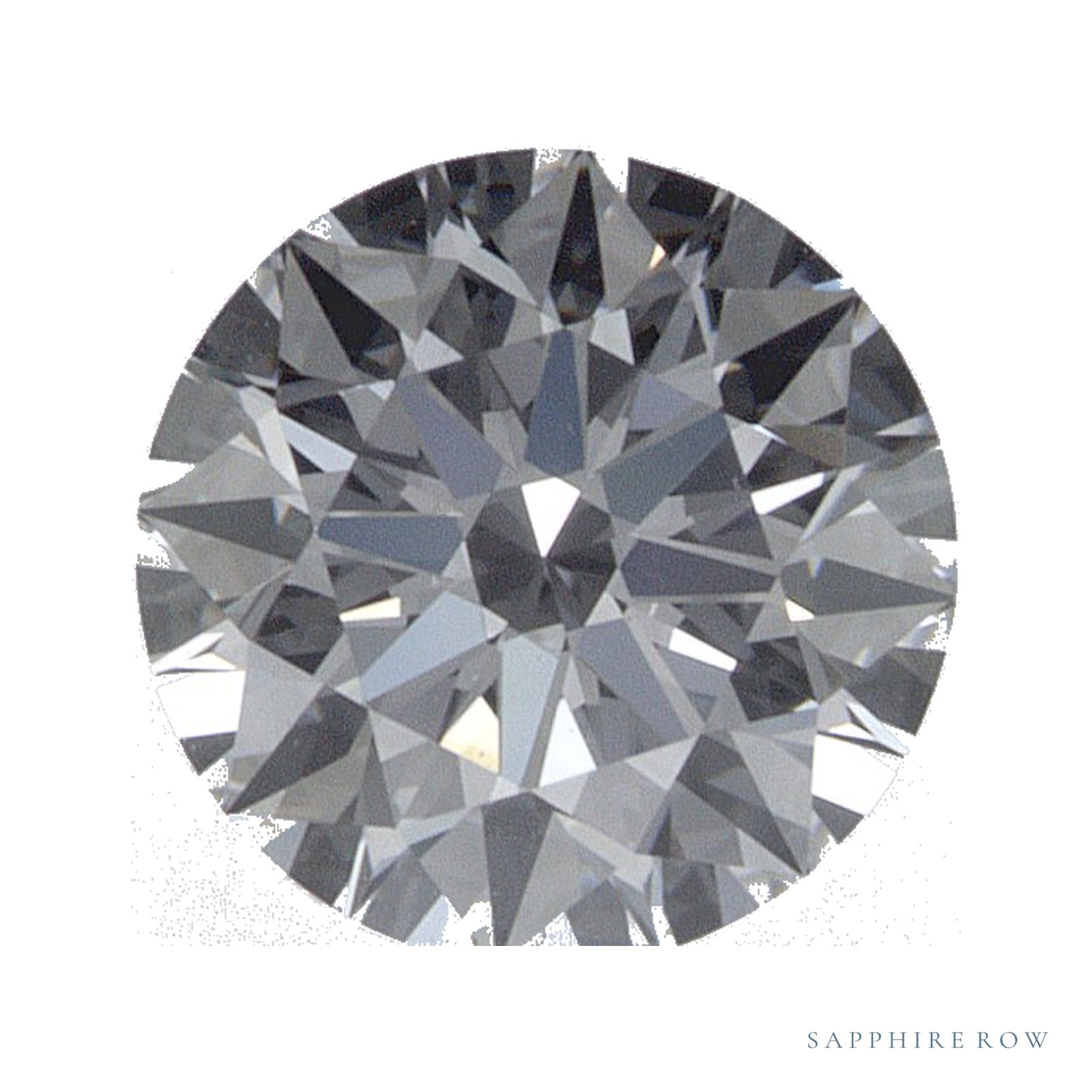 0.73 ct Round Lab-Grown Diamond – D VVS2 — Sapphire Row · cut · cut3 · cut4