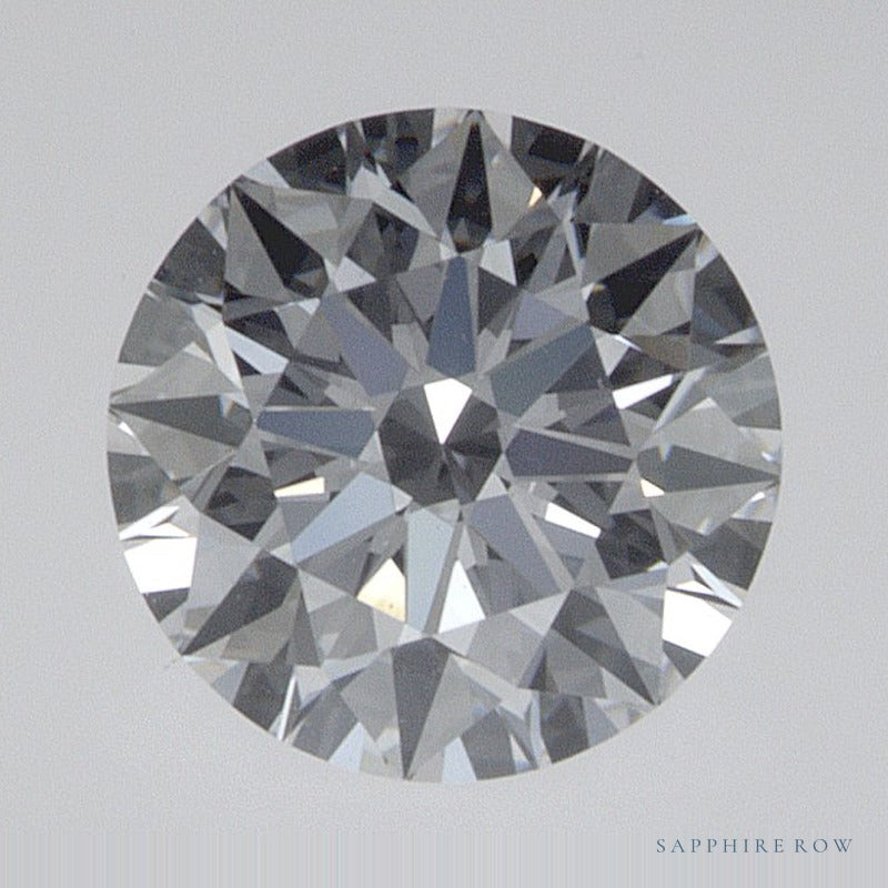 0.73 ct lab-grown diamond, round cut | Sapphire Row · cut6