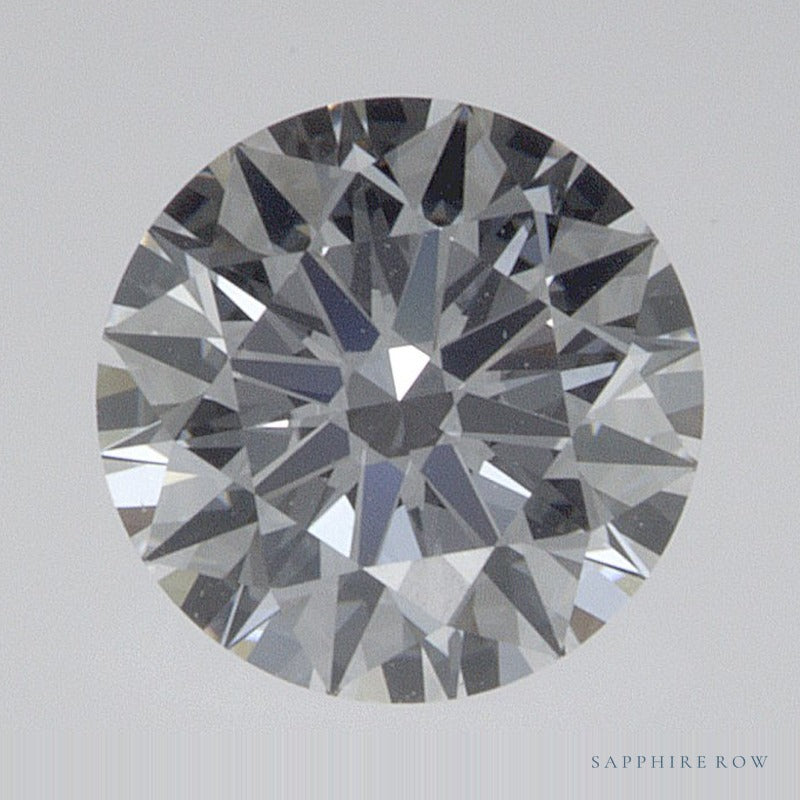 0.73 ct lab-grown diamond, round cut | Sapphire Row · cut7