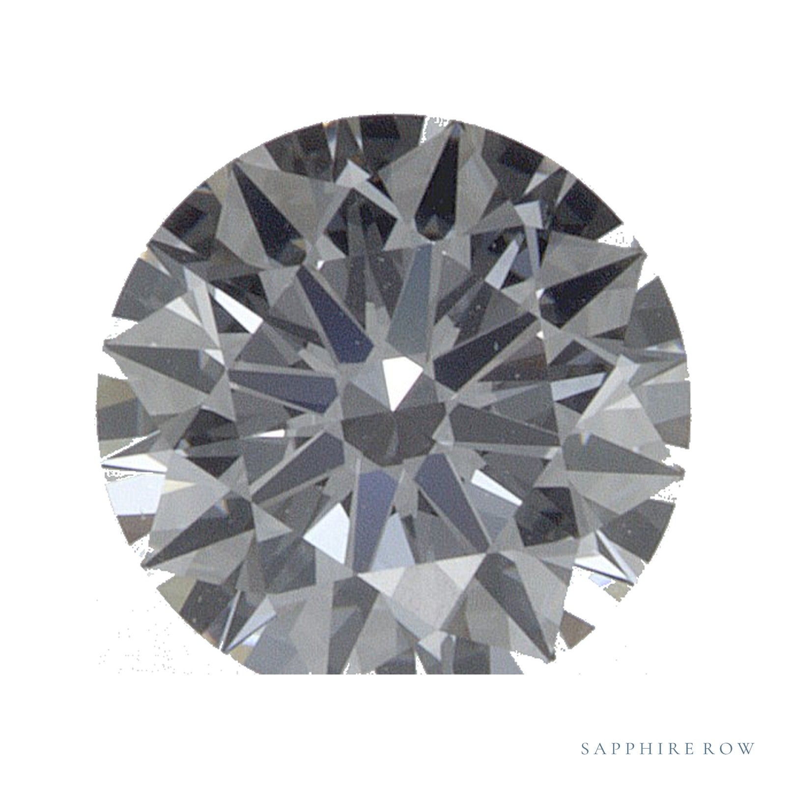 0.73 ct Round Lab-Grown Diamond – D VVS2 — Sapphire Row · cut · cut3 · cut4