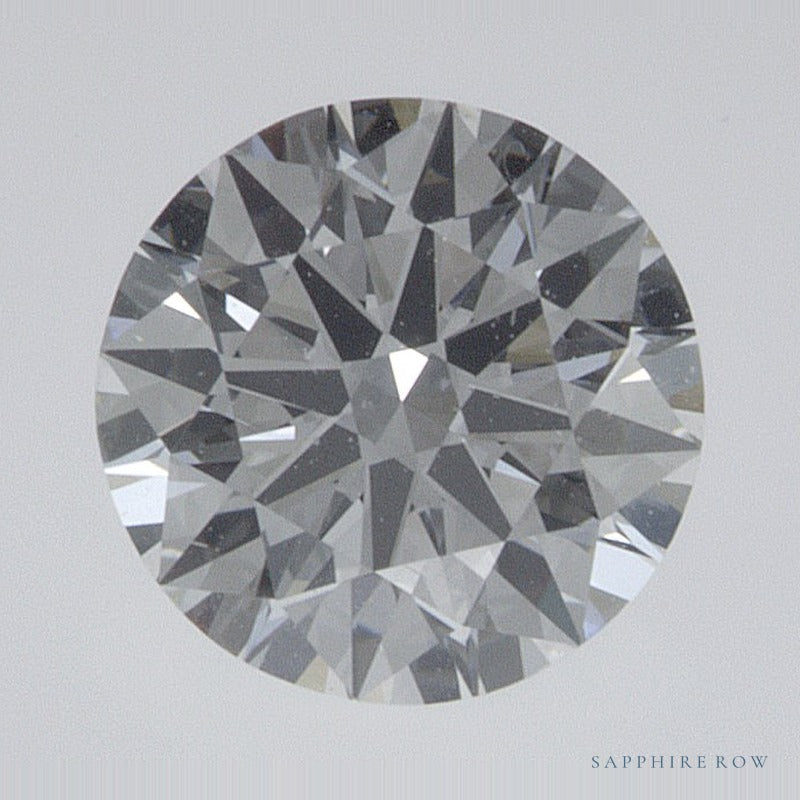 0.73 ct lab-grown diamond, round cut | Sapphire Row · cut6