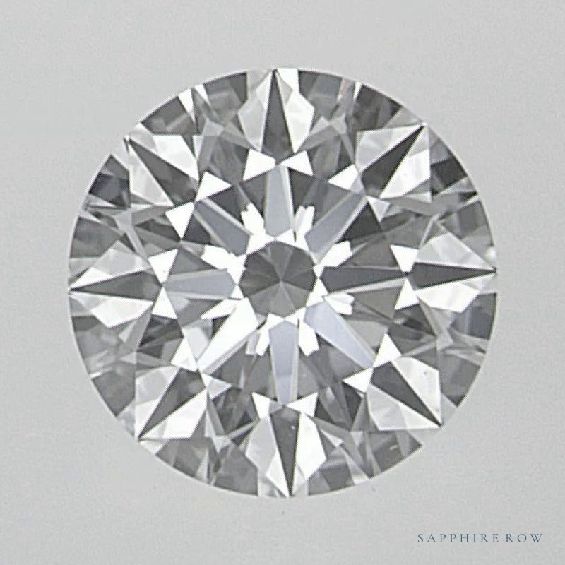 0.73 ct lab-grown diamond, round cut | Sapphire Row · cut6