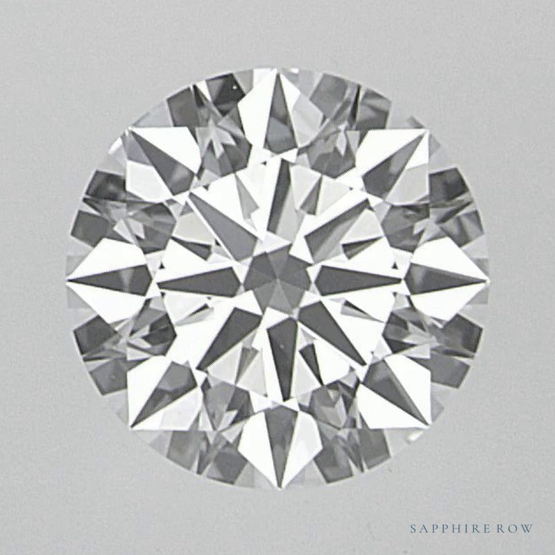 0.73 ct lab-grown diamond, round cut | Sapphire Row · cut6