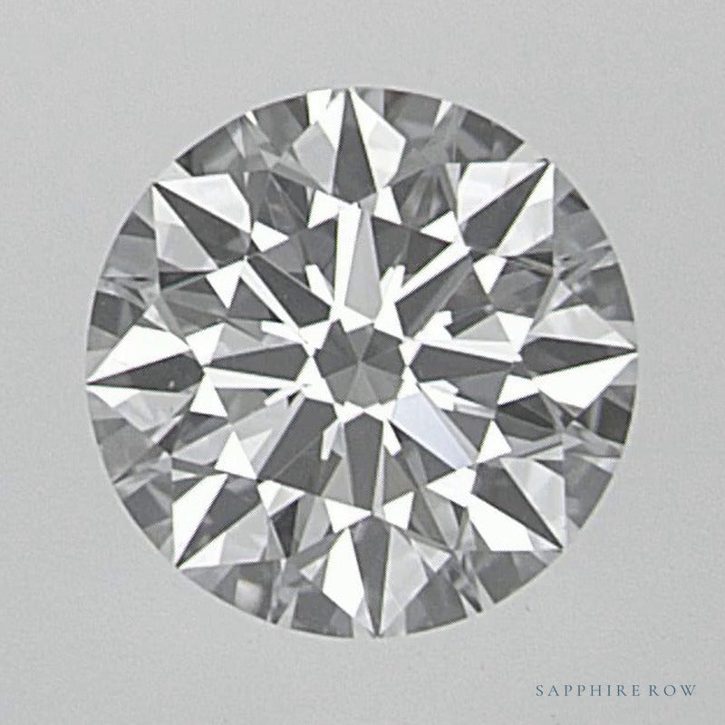 0.73 ct lab-grown diamond, round cut | Sapphire Row · cut6
