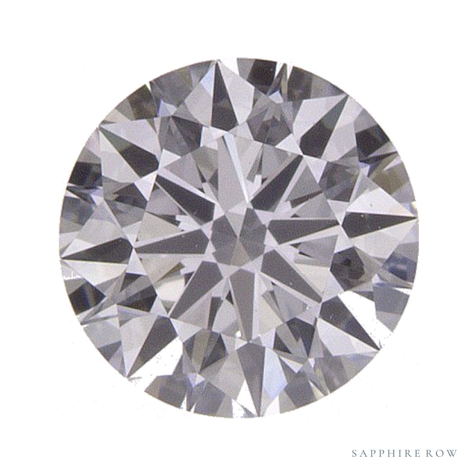 0.73 ct Round Lab-Grown Diamond – D VVS2 — Sapphire Row · cut · cut3 · cut4