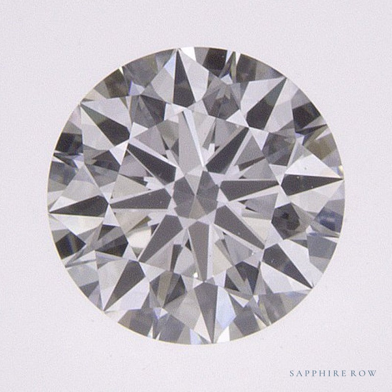 0.73 ct lab-grown diamond, round cut | Sapphire Row · cut6