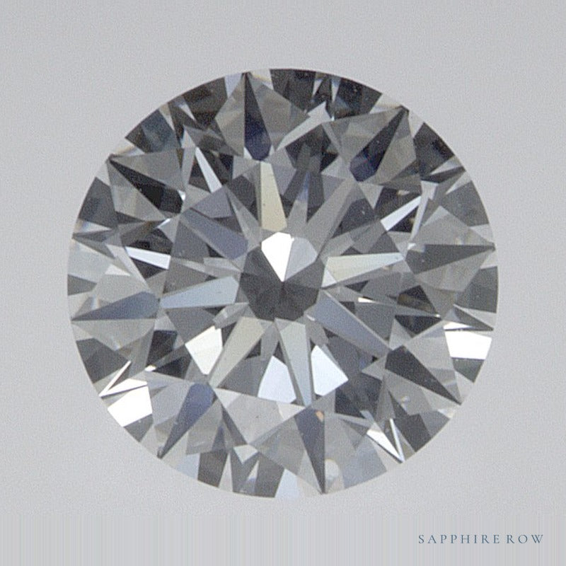 0.73 ct lab-grown diamond, round cut | Sapphire Row · cut6