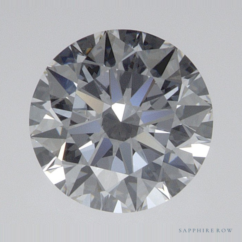0.73 ct lab-grown diamond, round cut | Sapphire Row · cut6