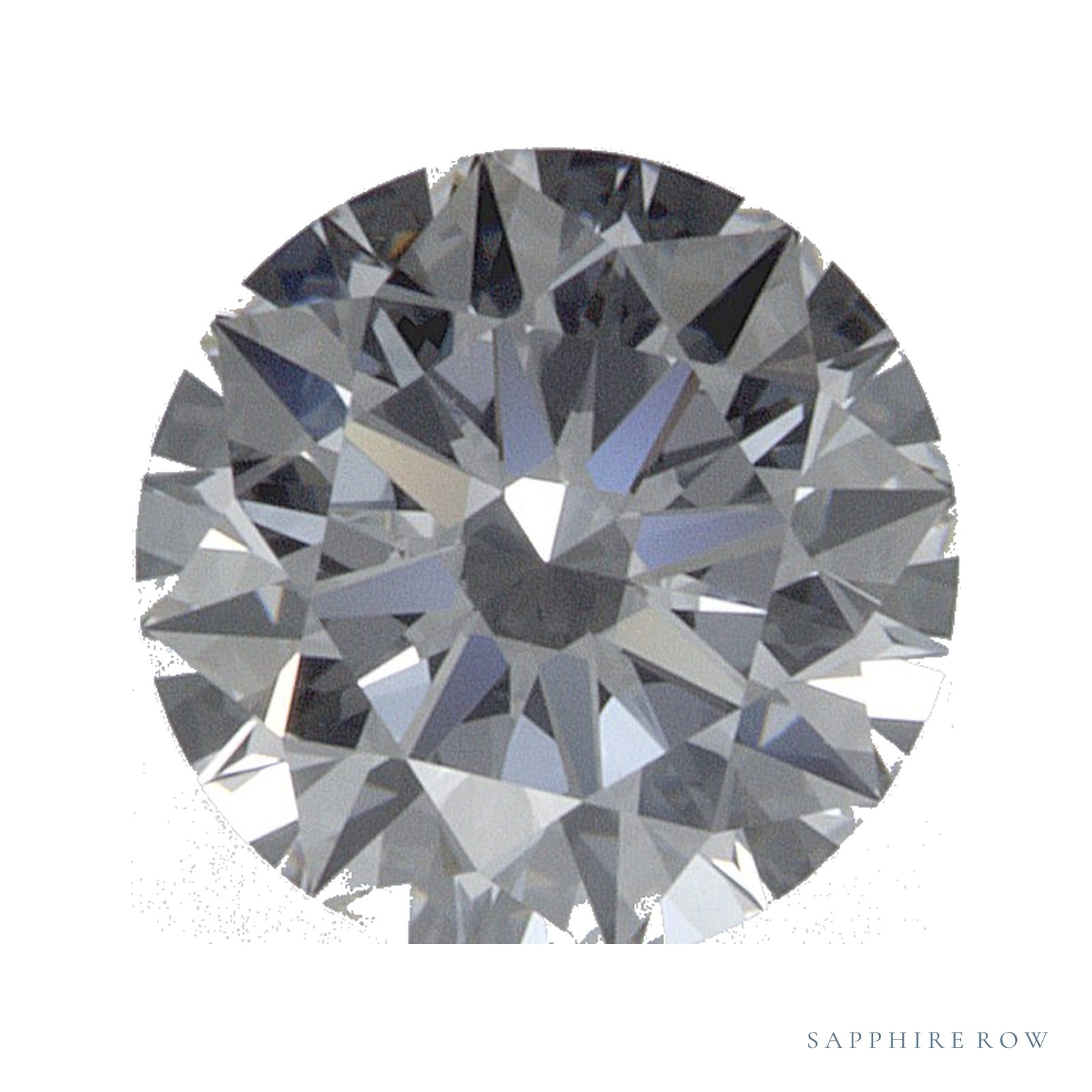 0.73 ct Round Lab-Grown Diamond – D VVS2 — Sapphire Row · cut · cut3 · cut4