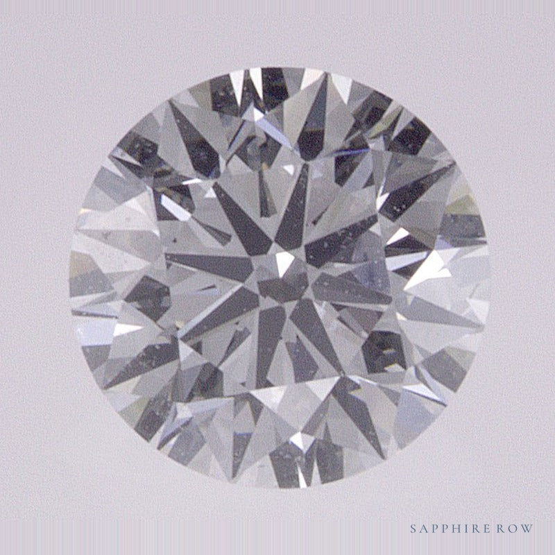 0.73 ct lab-grown diamond, round cut | Sapphire Row · cut6