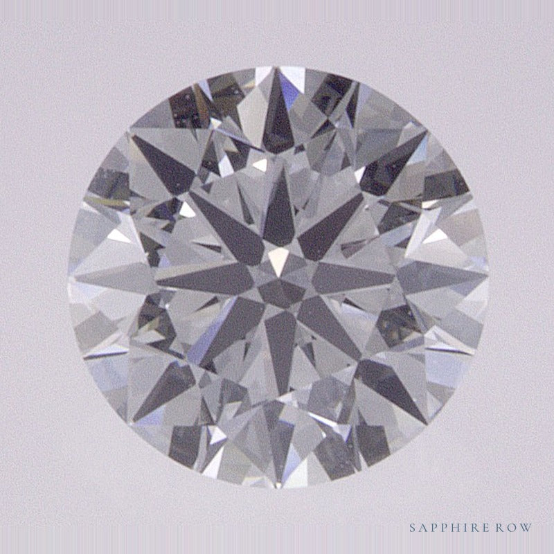 0.73 ct lab-grown diamond, round cut | Sapphire Row · cut6