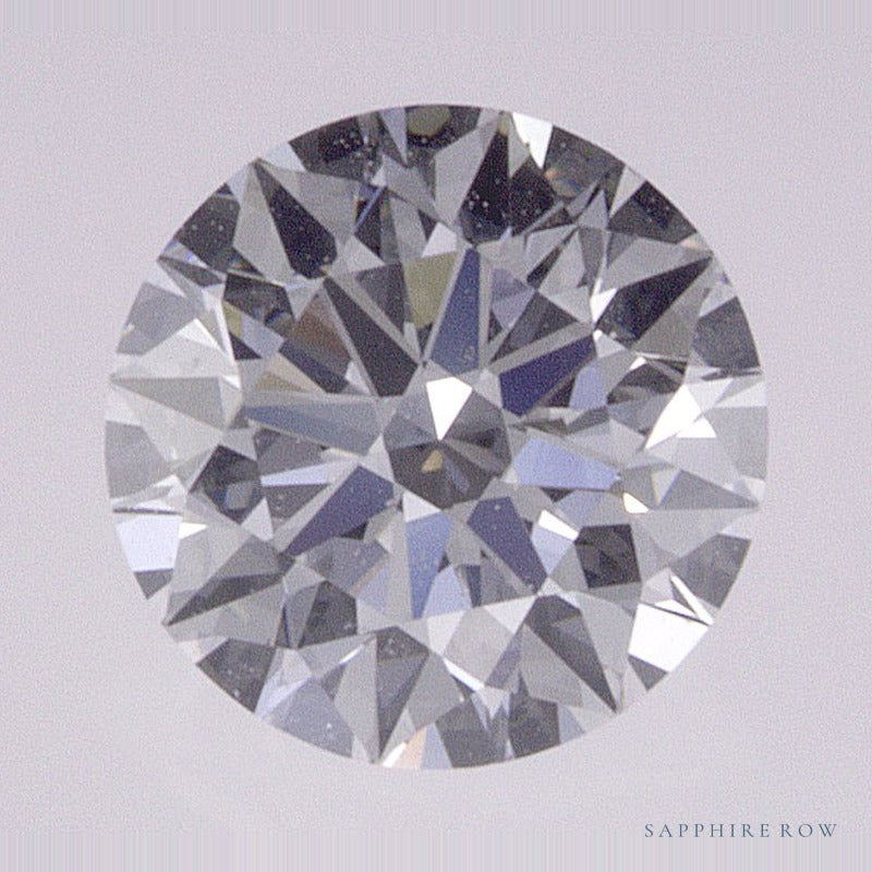 0.73 ct lab-grown diamond, round cut | Sapphire Row · cut6