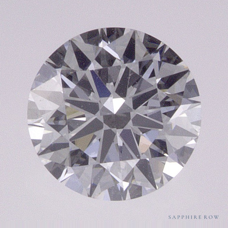 0.73 ct lab-grown diamond, round cut | Sapphire Row · cut6