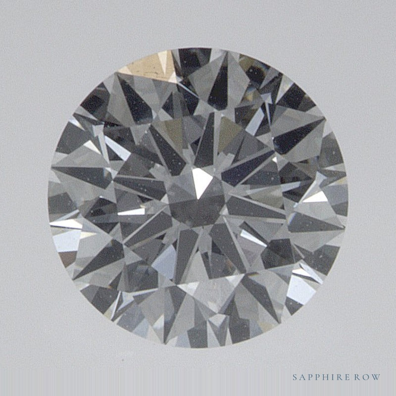 0.73 ct lab-grown diamond, round cut | Sapphire Row · cut6