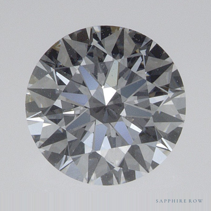 0.73 ct lab-grown diamond, round cut | Sapphire Row · cut6