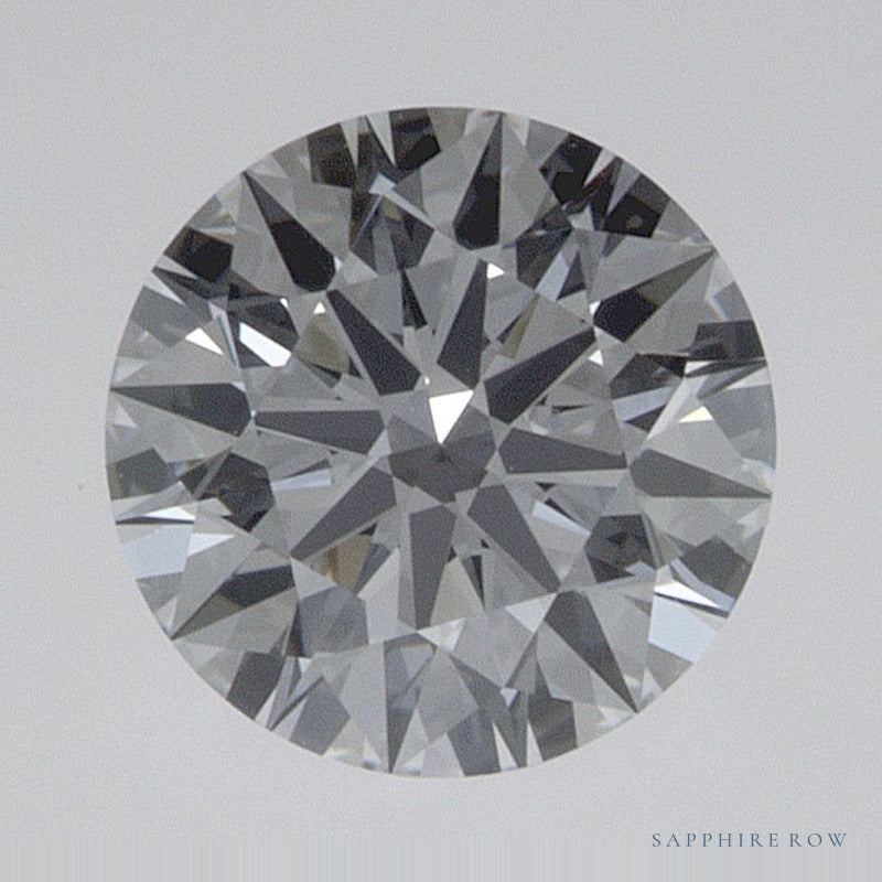 0.73 ct lab-grown diamond, round cut | Sapphire Row · cut6