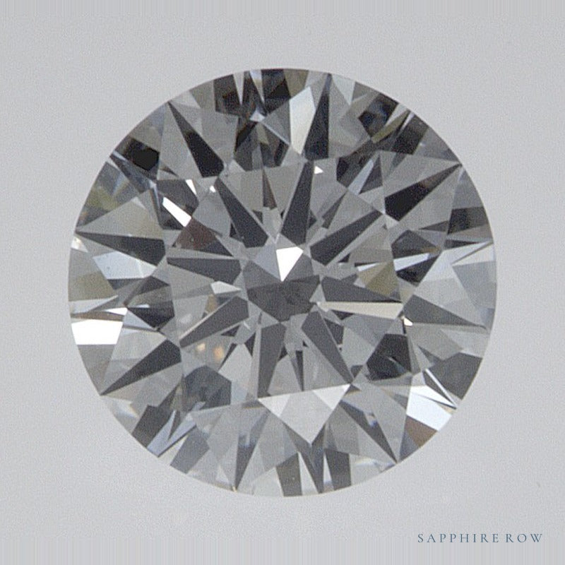 0.73 ct lab-grown diamond, round cut | Sapphire Row · cut6