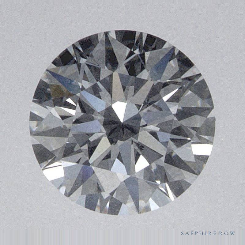 0.73 ct lab-grown diamond, round cut | Sapphire Row · cut6