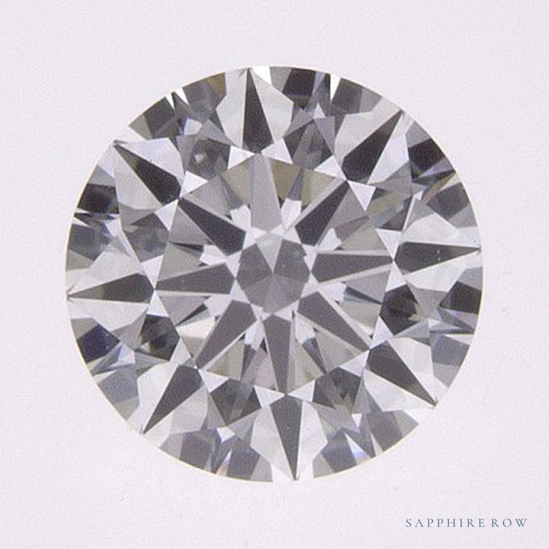 0.73 ct lab-grown diamond, round cut | Sapphire Row · cut6