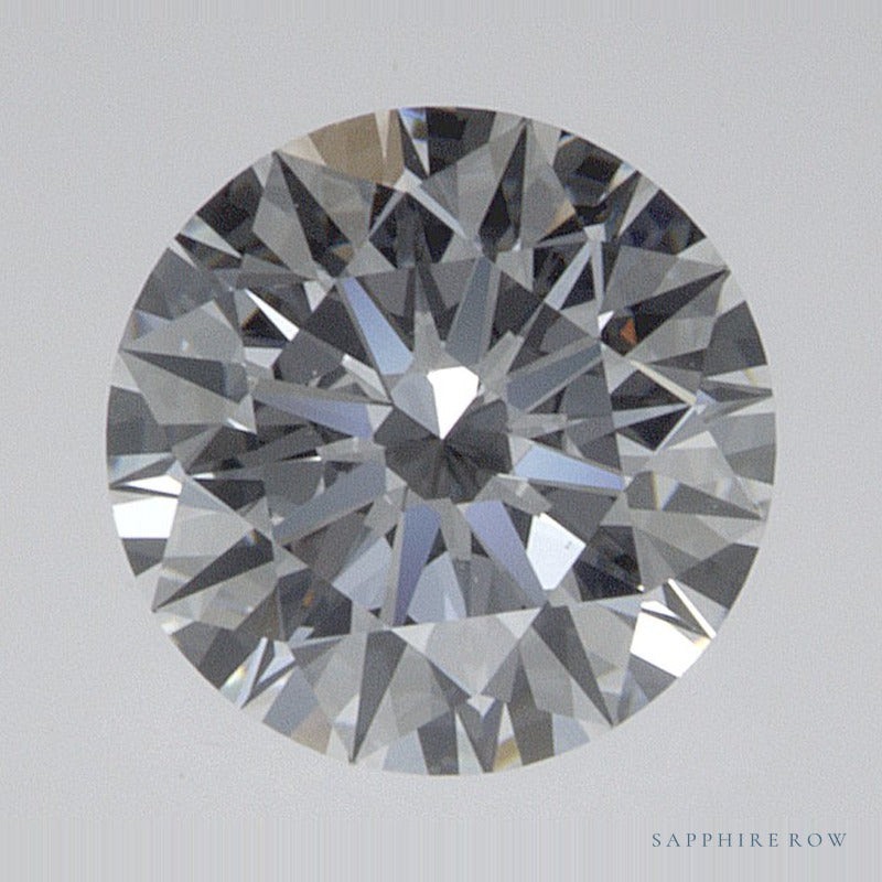 0.73 ct lab-grown diamond, round cut | Sapphire Row · cut7