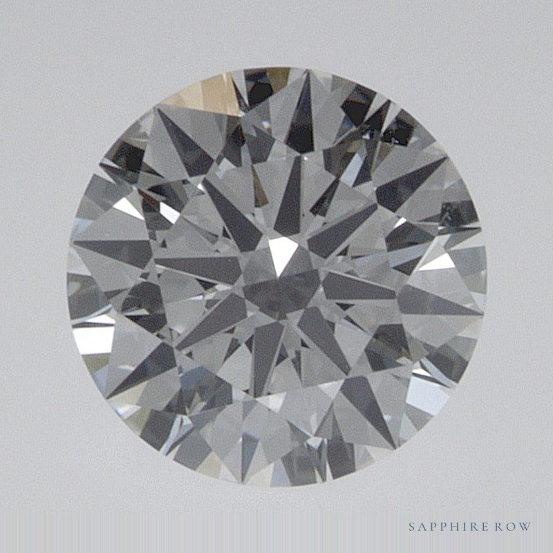 0.73 ct lab-grown diamond, round cut | Sapphire Row · cut6