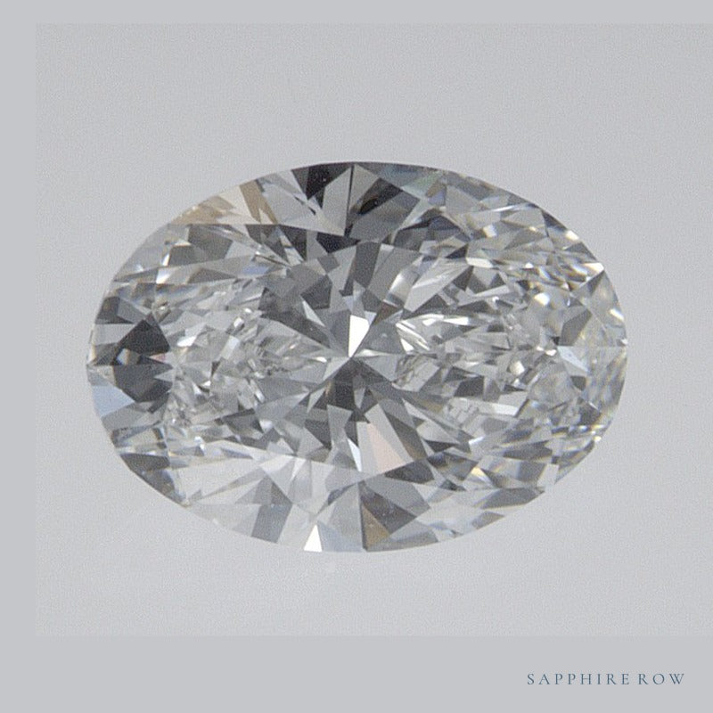 0.72 ct lab-grown diamond, oval cut | Sapphire Row · cut6