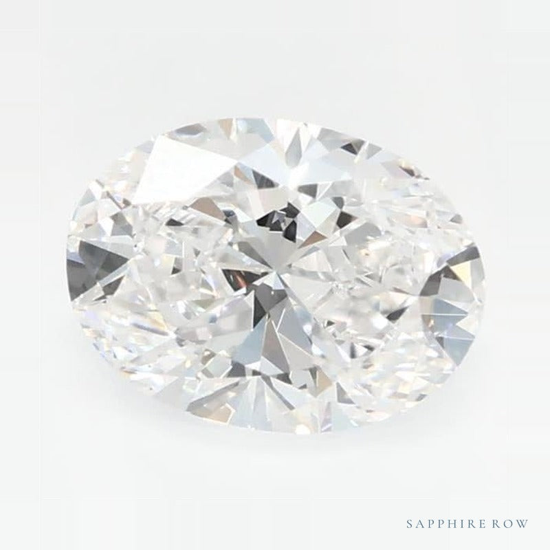 0.72 ct lab-grown diamond, oval cut | Sapphire Row · cut7