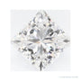 0.72 ct lab-grown diamond, square cut | Sapphire Row · cut4