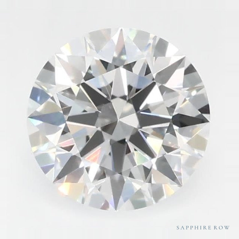 0.72 ct lab-grown diamond, round cut | Sapphire Row · cut6