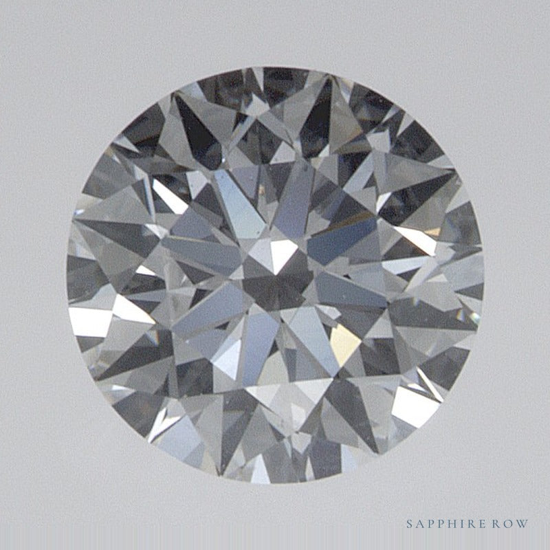 0.72 ct lab-grown diamond, round cut | Sapphire Row · cut6