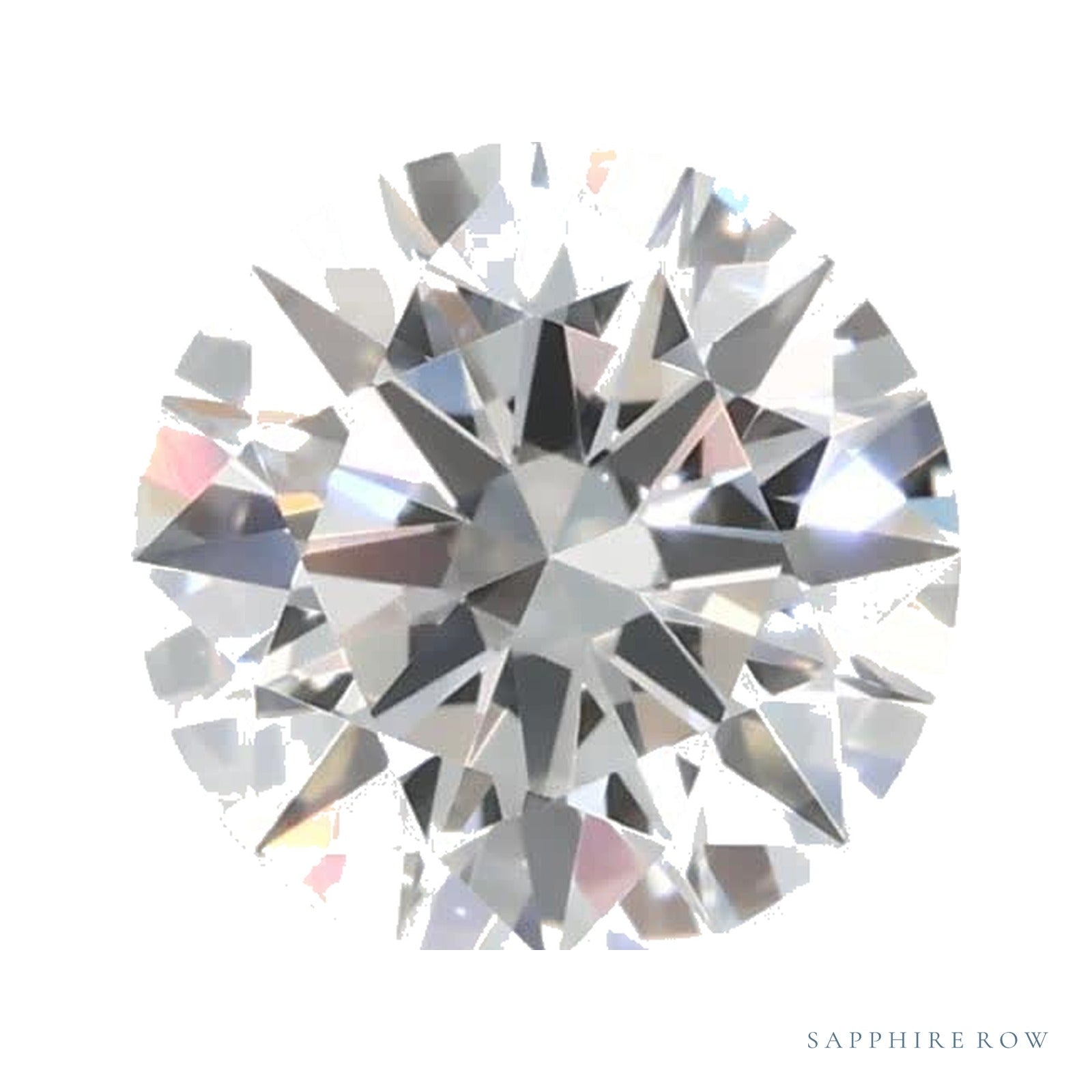 0.72 ct Round Lab-Grown Diamond – E VVS2 — Sapphire Row · cut · cut3 · cut4