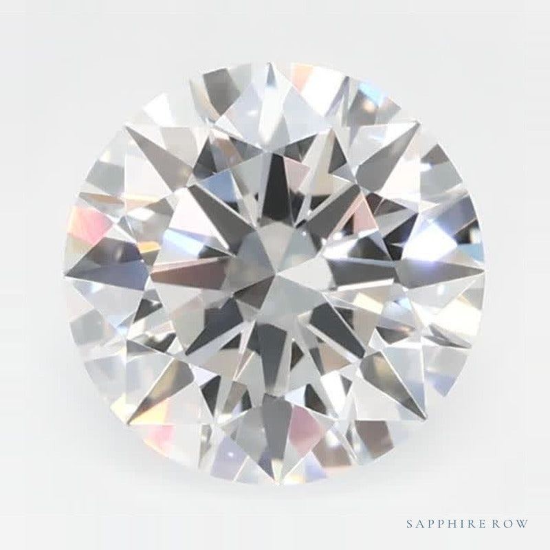 0.72 ct lab-grown diamond, round cut | Sapphire Row · cut6