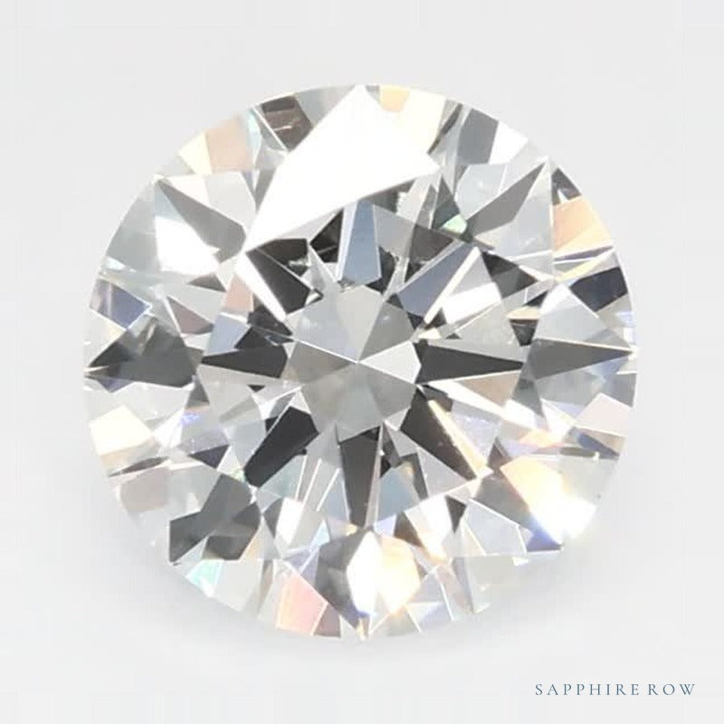0.72 ct lab-grown diamond, round cut | Sapphire Row · cut7