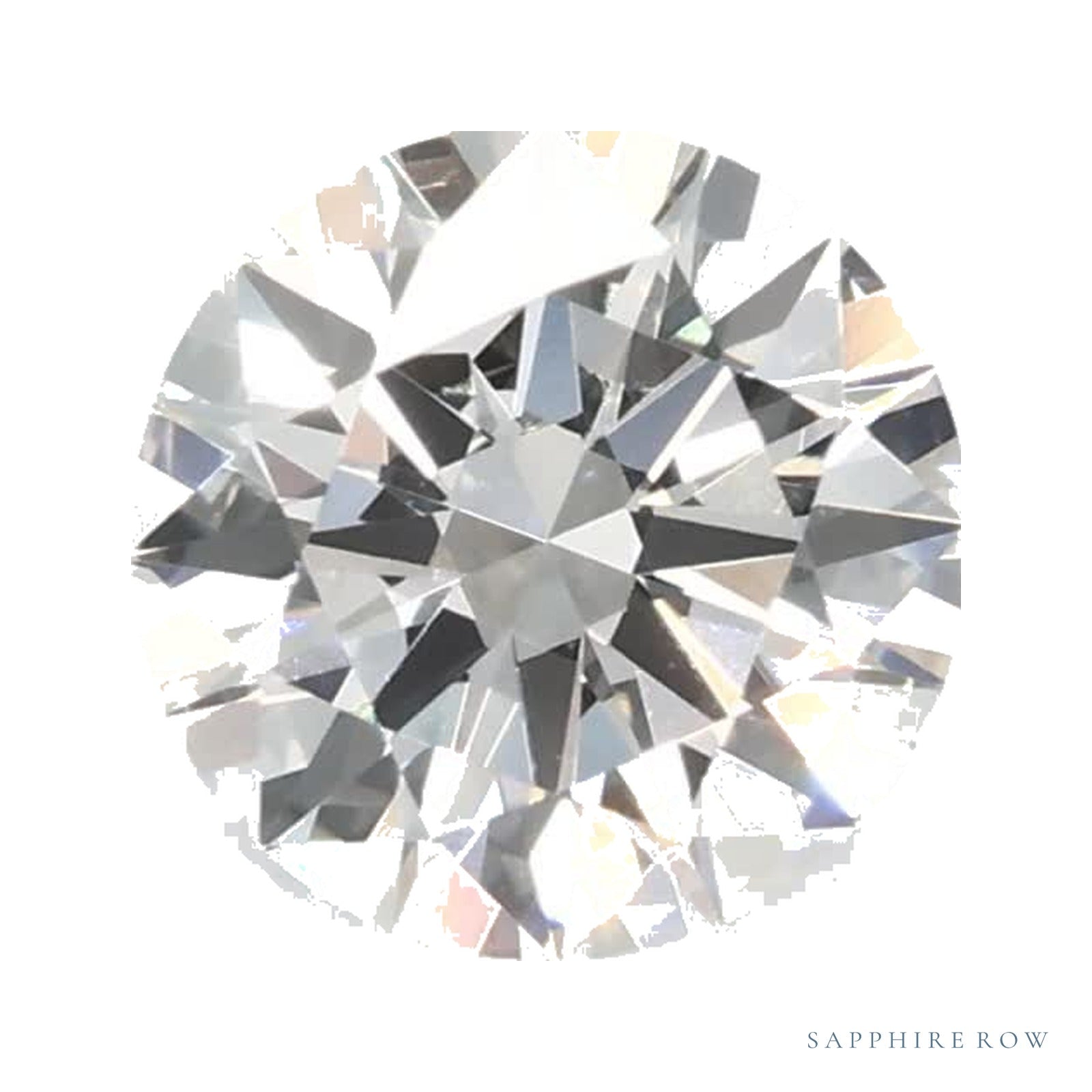 0.72 ct Round Lab-Grown Diamond – E VS1 — Sapphire Row · cut · cut3 · cut4