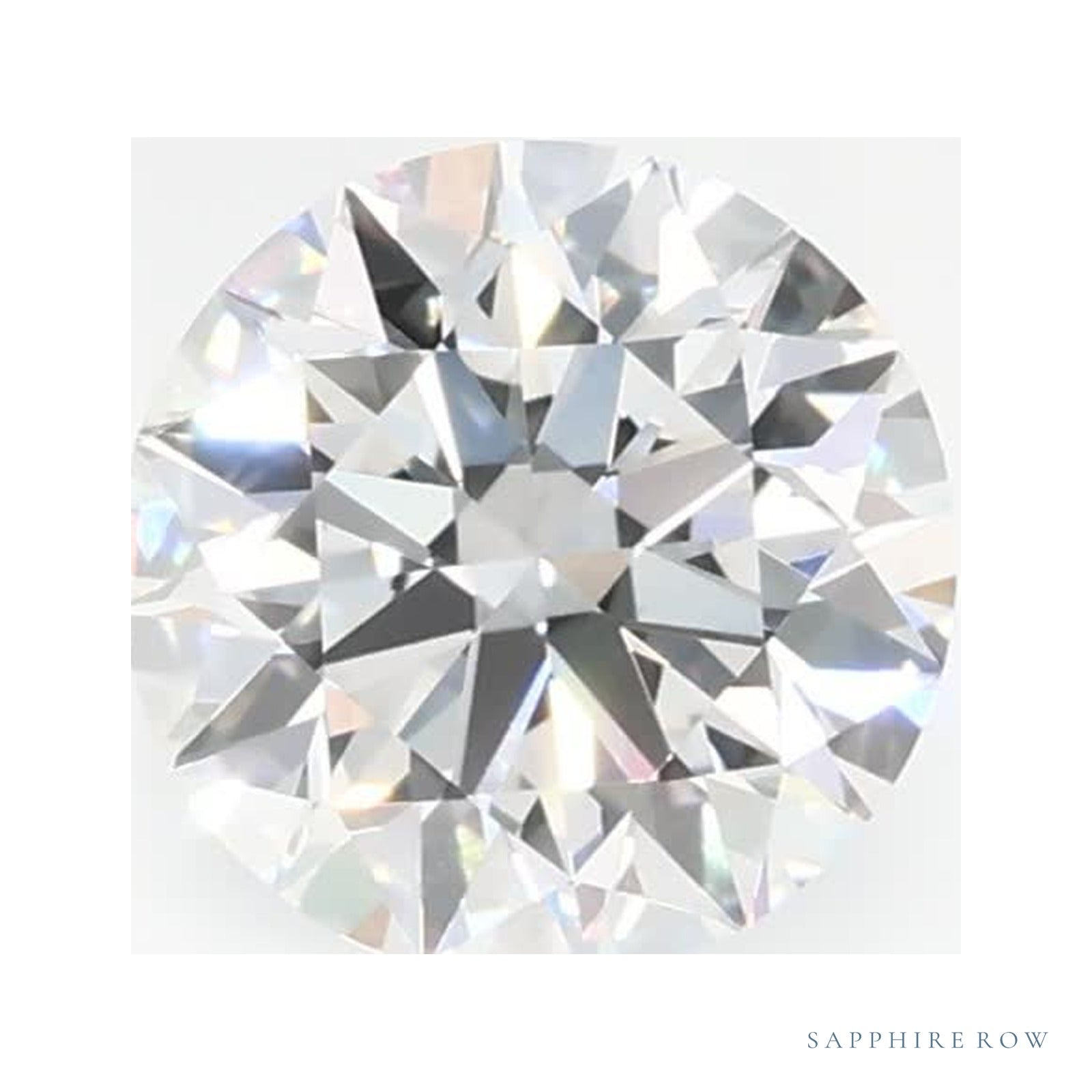 0.72 ct Round Lab-Grown Diamond – E VS1 — Sapphire Row · cut · cut3 · cut4